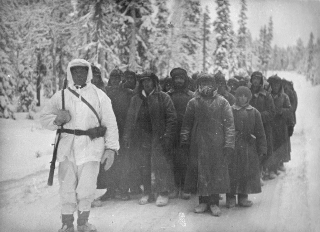 Sotavankeja tammikuussa 1940